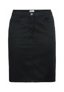 Юбка с разрезом Sheego, черный