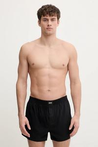 Хлопковые боксерские шорты BOSS, размер s, персиковый, 2 шт. в упаковке, черный