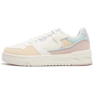 Скейтбордические кеды женские низкие Feather белый/свежая пудра 361°