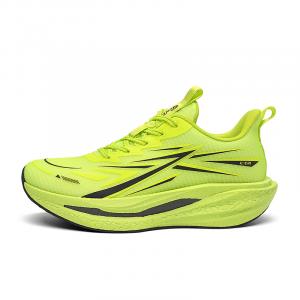 Амортизаторы, износостойкие, поддержка, легкие, отскок, увеличивающие высоту, низкие кроссовки для бега для мужчин TCELLARS, Neon Green