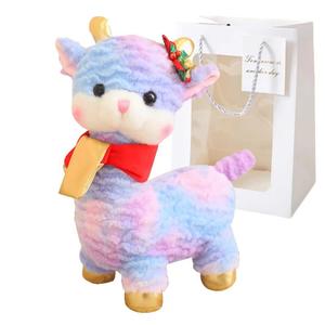 Очаровательные рождественские олени плюшевые куклы высота 32см Bitter purchase, фиолетовый