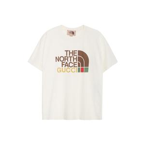 GUCCI Футболка The North Face мужская ivory white