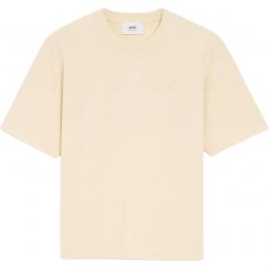 Футболка Ami De Coeur от Ami Paris AMIPARIS, слоновая кость