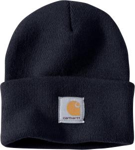Carhartt мужская вязаная шапка с манжетом, Navy