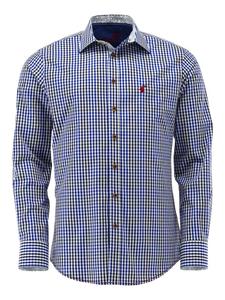 Традиционная рубашка Аркая темно-синего цвета OS-Trachten