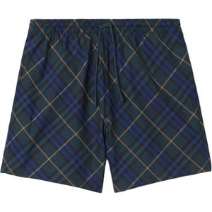 Шорты для плавания Checked Burberry, синий