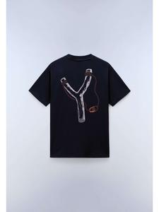 Футболка S-Yukis Ss черного цвета Napapijri