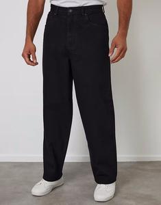 Джинсы Baggy fit черного цвета Threadbare