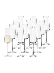 Набор из 12 прозрачных бокалов для шампанского Power объемом 240 мл Stölzle
