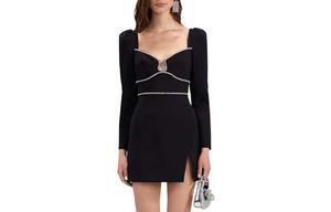 Self Portrait SS23 Платье Women's Self-portrait, Классический черный