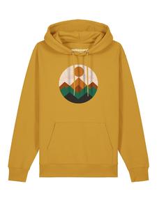 Толстовка Watapparel Geometric Landscape 2, желтый