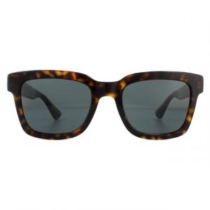 Солнцезащитные очки gg0001s 003 темно-серая Гавана Gucci, коричневый