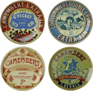 Набор тарелок для камамбера DRH, 4 предмета Bia