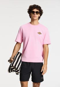 Футболка с принтом FINN BADGE Shiwi, фуксия