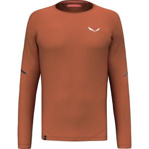 Мужская сухая рубашка Pedroc с длинным рукавом Salewa, коричневый