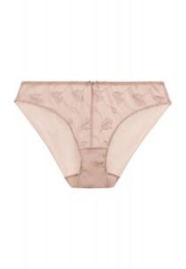 Трусики, кружево, декоративный бантик, женские Aubade, цвет Skin