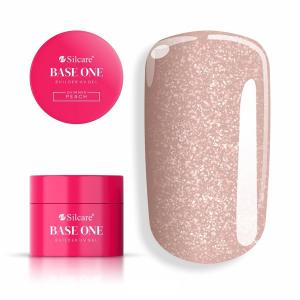 Base One Shimmer Peach Builder Gel 50 г для ногтей Silcare