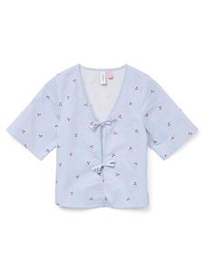 Блузка Vero Moda Girl, светло-синий