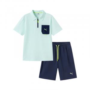 PUMA Повседневная спортивная одежда performance ss25 pink green kids