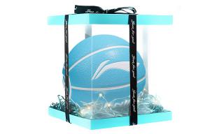 LINING Баскетбольный мяч pu blue размер 7 тренировочный unisex china