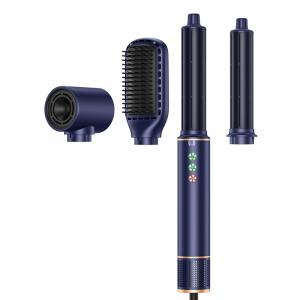 Многофункциональный стайлер для волос высокоскоростная сушка и утюжок для завивки двойное использование инструмент для волос 634 UKLISS, золото