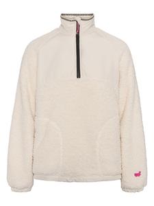 KARI TRAA Флисовый пуловер "Оливия" белого цвета