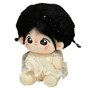 Фубуман кукла хлопковая милая с пушистыми волосами плюшевая кукла высота 20см Handsome