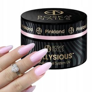 Наращивающий УФ-гель для ногтей, 15мл Boska Nails Jellysious Pinkland