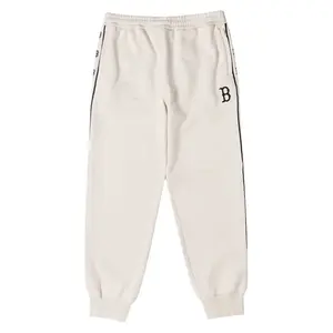 Бейсбольные вязаные спортивные штаны Boston Red Sox Унисекс Белые MLB