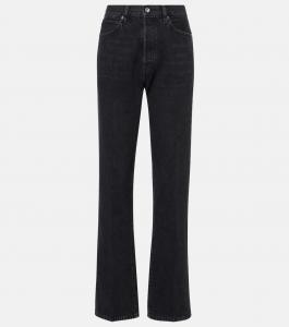 Вертикальные джинсы прямого кроя с высокой посадкой Frame, Death Valley