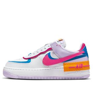 Кроссовки air force 1 shadow 'white photo blue lilac bloom pink' Nike, белый
