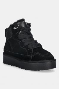 Замшевые кроссовки paci Steve Madden, черный