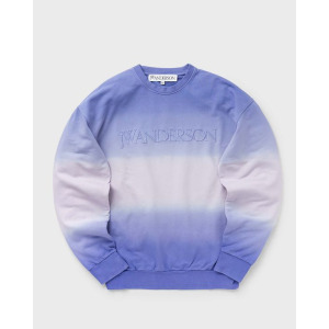 Толстовка Jw Anderson Logo Embroidery Gradient Sweatshirt, цвет lavender