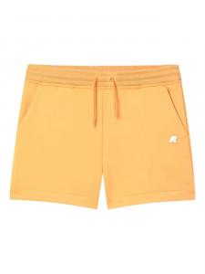 Шорты с аппликацией логотипа K Way Kids, желтый