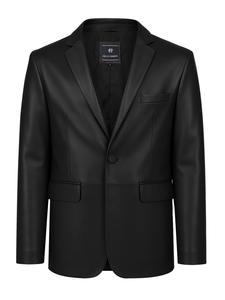 Черная кожаная куртка Felix Hardy