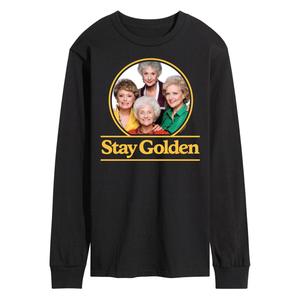 Мужская футболка Golden Girls Stay Golden с длинными рукавами Licensed Character