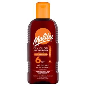 Malibu, Dry Oil SPF6, сухое масло с каротином, 200 мл
