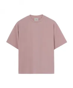 Футболка оверсайз бледно-фиолетового цвета Halfboy, фиолетовый