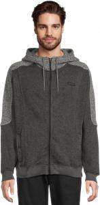 Худи Quiksilver Keller Zip Hoodie, цвет Black Heather