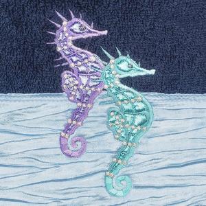 Linum Текстиль для дома Турецкий хлопок София Набор из 3 украшенных банных полотенец, светло-серый