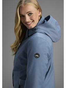 Polarino Функциональная парка серо-голубого цвета