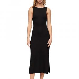 Платье Superdry Twist Back Midi, черный