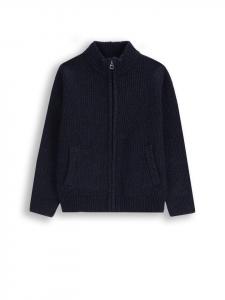 Темно-синий кардиган на молнии Coccodrillo