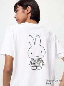 Футболка UT Miffy in Bloom Uniqlo, 00 white