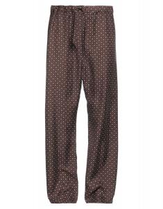 Брюки Maison Margiela, темно-коричневый