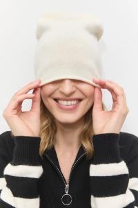 Шерстяная шапка Answear.LAB, бежевый