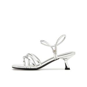 Сандалии с одним ремешком женские 15 MINS, Beige