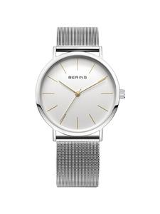 Bering Кварцевые часы 13436-001 серебристого цвета