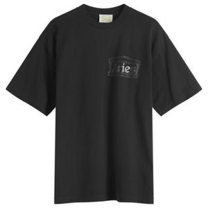 Футболка с изображением храма Aries, черный