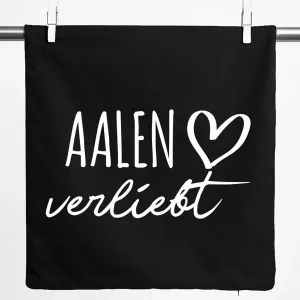 Наволочка Huuraa Eel in Love Gift 40х40см Черный Хлопковый Угорь Подарок Hellweg Druckerei